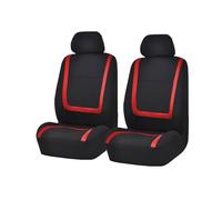 Feoosvx Car Seat Covers Full Set For Citroen C2 C3 C4 For Cactus C5 C4 For Picasso C6 DS3 DS4 DS5 Auto Seat Cushion Protection Cover Accessories Auto Seat Cover(2Seats-Red)