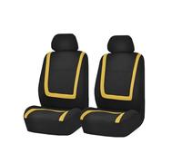 Feoosvx Car Seat Covers Full Set For Citroen C2 C3 C4 For Cactus C5 C4 For Picasso C6 DS3 DS4 DS5 Auto Seat Cushion Protection Cover Accessories Auto Seat Cover(2Seats-Yellow)