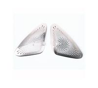 Feoosvx Car Trim Interior For Benz E Class W214 2024 2025 Car A-pillar Audio Speaker Front Dashboard Panel Air Outlet Cover Interior Mouldings(Air outlet Silvery)
