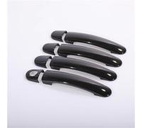 Feoosvx for Seat for Leon MK1 1M 1999-2004 Gloss Black Chrome Car Door Handle Covers Accessories Styling Stickers Door Handle Handle Side(B)