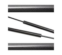 Feoosvx Gas Struts Rear Tailgate For Toyota For Tundra 2007-2021 Pickup Tailgate Struts Slow Down Easy Up Lift Support Damper Gas Spring(Carbon Fiber)