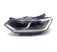 Feoosvx Head Lamps For VW For Passat B8 2014 15 16 17-2020 Headlight Front Bumper Headlight Headlamp Assembly Head Light Lamp With LED(Left)