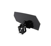 Feoosvx Motorcycle Wind Screen For DUCATI 888 849 851 749 898 1098 1198 Motorcycle Risen Clip On Windscreen Windshield Extension Spoiler Air Deflector(Black-Black Bracket)
