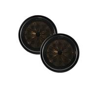 Feoosvx Rear Bumper Lights For Can-Am For Outlander For Commander For Maverick For Renegade LED Tail Light Assembly Rear Brake Stop Lights 710001645 Fog Light Reflector(Black lens)