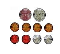 Feoosvx Rear Bumper Lights For Land For Rover For Defender 90/110 1983-2019 Rear Front Fog Light Stop Brake Reversing Light Turn Signal Fog Light Reflector(A)