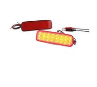 Feoosvx Rear Bumper Lights For Transit For Van For Custom For Connect BK21515C0AA BK21 515B0 AA 1778457 LED Rear Bumper Reflector Brake Light Fog Light Reflector(A)