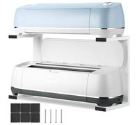 FEOXSHAL Stand Legs Compatible with Cricut Maker 4, 3, 1 and Cricut Explore Air 2,3 - Fully Open for Double Machine Running, Storage and Organization, Saving Craft Table Space