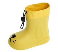 FEOYA Unisex Kids Rain Boots EVA Non-Slip Wellies Boys Girls Waterproof Lightweight Wellington Boots Cute Dog Pattern Rain Shoes Size 5 UK Child