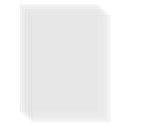 FEP Release Film 280x200mm 0.1mm Thickness for Wanhao D8 D7 DLP SLA UV Resin 3D Printer, 5pcs, Transparent, Compatible with SLA/DLP Printers