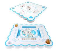 Fepinc Double Side Floating Game Table for Pool, 31.5 Inch Float Board for Card Games Pools Game Tray for Mahjong Dominoes