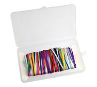 FEPITO 18 x 4m x 3mm Satin Polyester Ribbon Bundle Assorted Colours Double Faced Thin Ribbon for Craft, Gift Wrapping, Christmas, Thanksgiving, Wedding, Easter Decoration