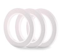 FEPITO 3 Pack Double Sided Tape Practical Strong Adhesive Sticky Tape for Office/Craft/Sewing, 6mm x 30 Meter (33 Yards)