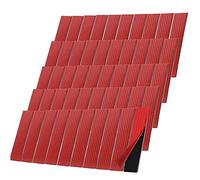 FEPITO 50 Pack Number Plate Sticky Pads Double Sided Foam Pad for Car License Number Plate Fixing