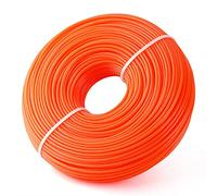 FEPITO Round Strimmer Line Wire Cord 2.4mm x 96m Nylon Trimmer Line for Garden Strimmer Petrol Strimmers