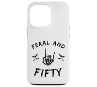 Feral And Fifty Skeleton Hand 50th Milestone Case for iPhone 13 Pro