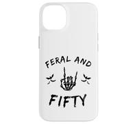 Feral And Fifty Skeleton Hand 50th Milestone Case for iPhone 14 Plus