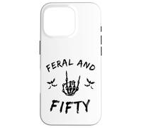 Feral And Fifty Skeleton Hand 50th Milestone Case for iPhone 16 Pro