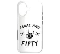 Feral And Fifty Skeleton Hand 50th Milestone Case for iPhone 17