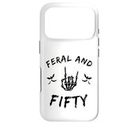 Feral And Fifty Skeleton Hand 50th Milestone Case for iPhone 17 Pro