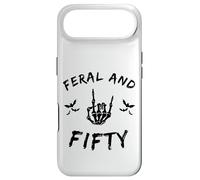 Feral And Fifty Skeleton Hand 50th Milestone Case for iPhone Air