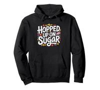 Feral Aunt Sends Kids Home Hopped Up Sugar Funny Auntie Pullover Hoodie