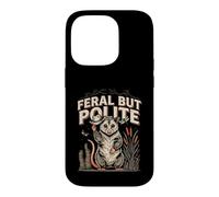 Feral But Polite Possum Country Critter Humor Case for iPhone 14 Pro