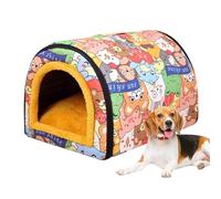 Feral Cat House Outdoor - Weatherproof Warm Shelter, Cozy Pet House | Durable Cold-Resistant Design Provides Safety, Elevated Structure Ensures Comfort For Stray, Community, Feral Cats