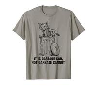 Feral Cat It is Garbage Can Not Garbage Cannot Funny Vintage T-Shirt
