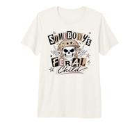 Feral Child Skull Cap Rock Hand Grunge Art Premium T-Shirt