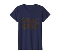 Feral Child: Wilderness Spirit for Nature Lovers T-Shirt, Women, Navy, 3XL