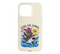 Feral Girl Trash Panda Shark Cowgirl Chaos Case for iPhone 15 Pro Max