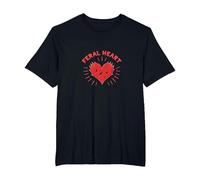 Feral Heart: Wild Love for Rebellious Romantics T-Shirt, Men's Big and Tall, Black, 3X Tall