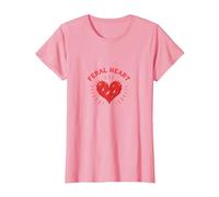 Feral Heart: Wild Love for Rebellious Romantics T-Shirt, Women, Pink, M