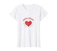 Feral Heart: Wild Love for Rebellious Romantics T-Shirt, Women, White, 3XL