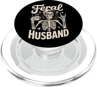 Feral Husband Skeleton Best Husband Ever World’s Best PopSockets PopGrip for MagSafe