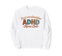Feral Overstimulated ADHD Moms Club Sweatshirt