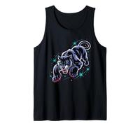 Feral Panther Horror Animation Art Tank Top