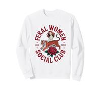 Feral Women Social Club Streetwear Style Sweatshirt