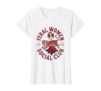 Feral Women Social Club Streetwear Style T-Shirt