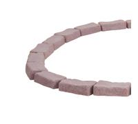 Ferand Realistic Garden Edging Flexible Landscape Border 46.4 x 2.2 in in Brown Ferand Brown