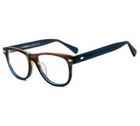 FERAVIA fashion glasses square clear lens glasses for men women acetate frame spectacles