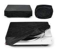 Ferbao Dust Cover for Audio-Technica AT-LP70XBT Turntable, Elastic Closure, Ultra-Soft Velour Fabric, Washable dust Cover