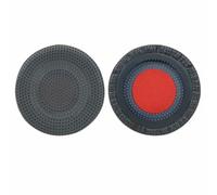 Ferbao Earpads Replacement for Plantronics Blackwire C3200/C3225T/C3215/C5200 Headset Leather and Foam Covers (C3200 Titanium-Colored Full-Perforated Leather cov)