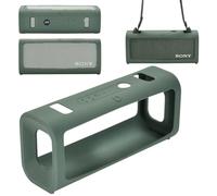 Ferbao Silicone Case for Sony ULT Field 3,Protective Case Cover for Sony ULT Field 3 (Black) (Green)