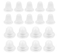 FERCAISH 200 Pcs Tattoo Ink Cups, Two Sizes of Silicone Pigment Cups Plastic Multipurpose Pigment Tattoo Ink Caps Cups Accessories Holder Cosmetic Tool