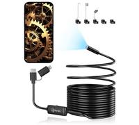 Ferdiiz Endoscope Inspection Cameras, IP67 Waterproof Drain Pipe Camera, Automotive/Plumbing/Mechanical Repair