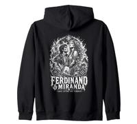 Ferdinand And Miranda Love After The Tempest Zip Hoodie