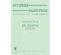 Ferdinando Carulli-20 Duette (Schüler und Lehrer)-2 Guitars