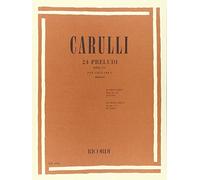 FERDINANDO CARULLI : 24 PRELUDI DALL'OP. 114 - GUITARE
