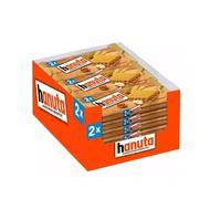 FERERO HANUTA HAZELNUT CRISPY WAFER 18x44g Box FULL BOX BB 29/05/2025